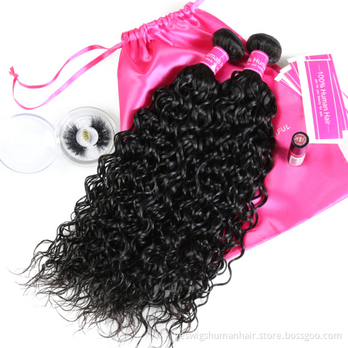Cheap Wholesale Raw Peruvian Cutical Aligned 100% Virgin Human Hair Bundle Extension Water Wave Natural Human Hair Bundle Vendor